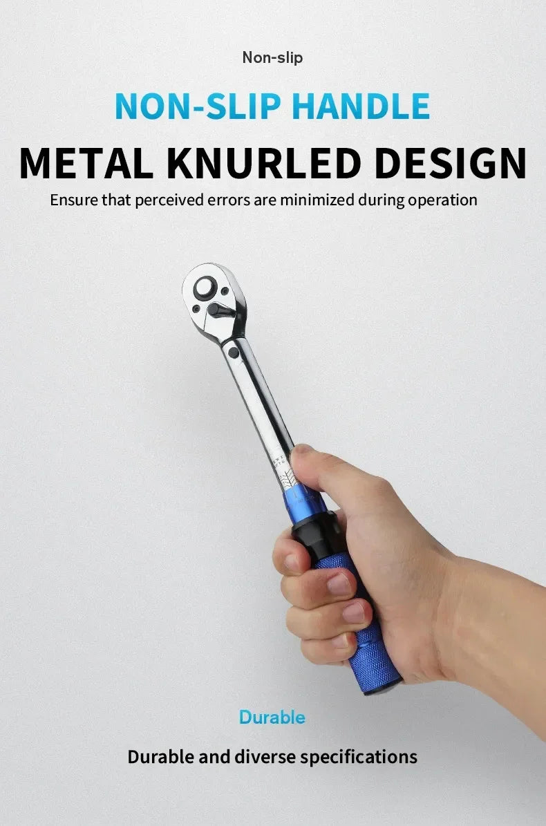3/8" Drive Torque Wrench (5-60 N.m) with ±3% Accuracy