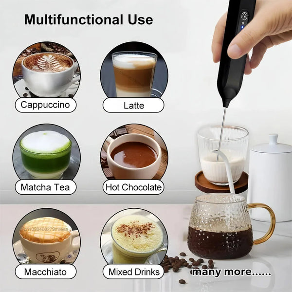Rechargeable Handheld Milk Frother