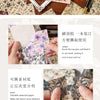 A collection of vintage floral scrapbook paper sheets and decorative collage materials for journaling and crafts.