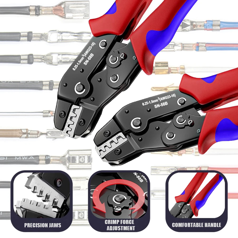 Precision Crimping Tool for Electrical Terminals