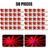 Compact LED Watermelon Side Marker Light with Flashing Turn Signal
