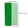 Green plastic wire mesh roll with a 300cm length and 40cm width featuring 3mm holes.