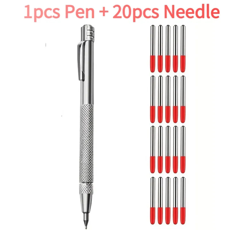 Carbide-Tip Engraving Pen for Metal, Glass, and Ceramic