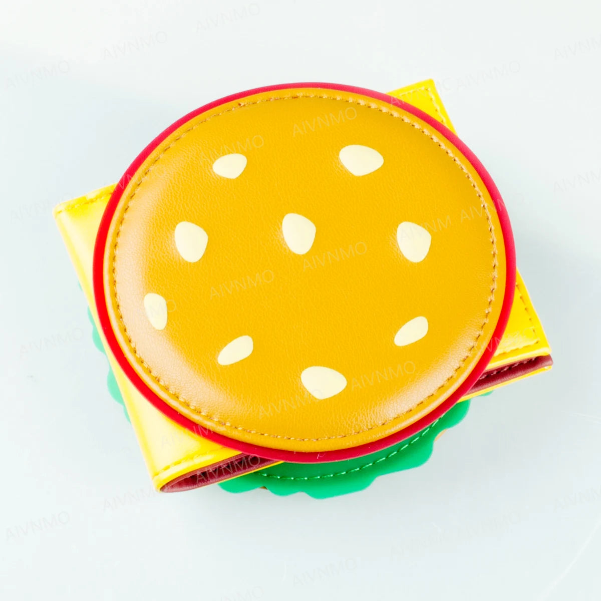 3D Burger Foldable Wallet with Card Holder