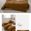 Washed Cotton Duvet Cover – Minimalist Solid Color Bedding