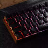 Carbon Fiber Textured Side-Printed Keycaps (CHERRY Profile)