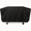 Weatherproof Polyester Grill Cover for Hooded Grills with Side Shelves