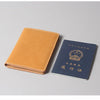 Genuine Leather Passport Holder with Card Slots