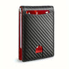 Slim Leather RFID Blocking Wallet with Money Clip