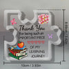 Acryl-Geschenk zum Dank an Lehrer: Puzzle-Andenken