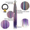 Long Straight Ombre Ponytail Extension