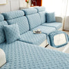 Jacquard Plush Sofa Cover