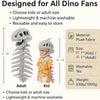 Funny Dinosaur Skeleton Plush Hat Costume