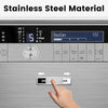 Clean/Dirty Dishwasher Magnet Sign – Stainless Steel, Easy-Slide Indicator
