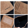 Slim Leather Card Holder for ID and Business Cards