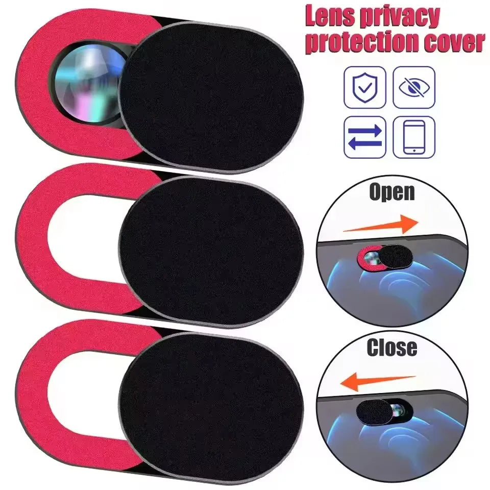 Ultra-Thin Sliding Webcam Privacy Cover for Laptops, Tablets & Phones