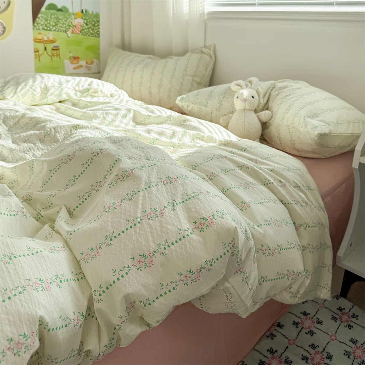 Ultra-Soft Microfiber Duvet Cover Set with Pillowcases