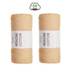 Soft Hollow Cotton Yarn for Knitting and Crochet