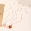 Collar Choker con Colgante de Cristal