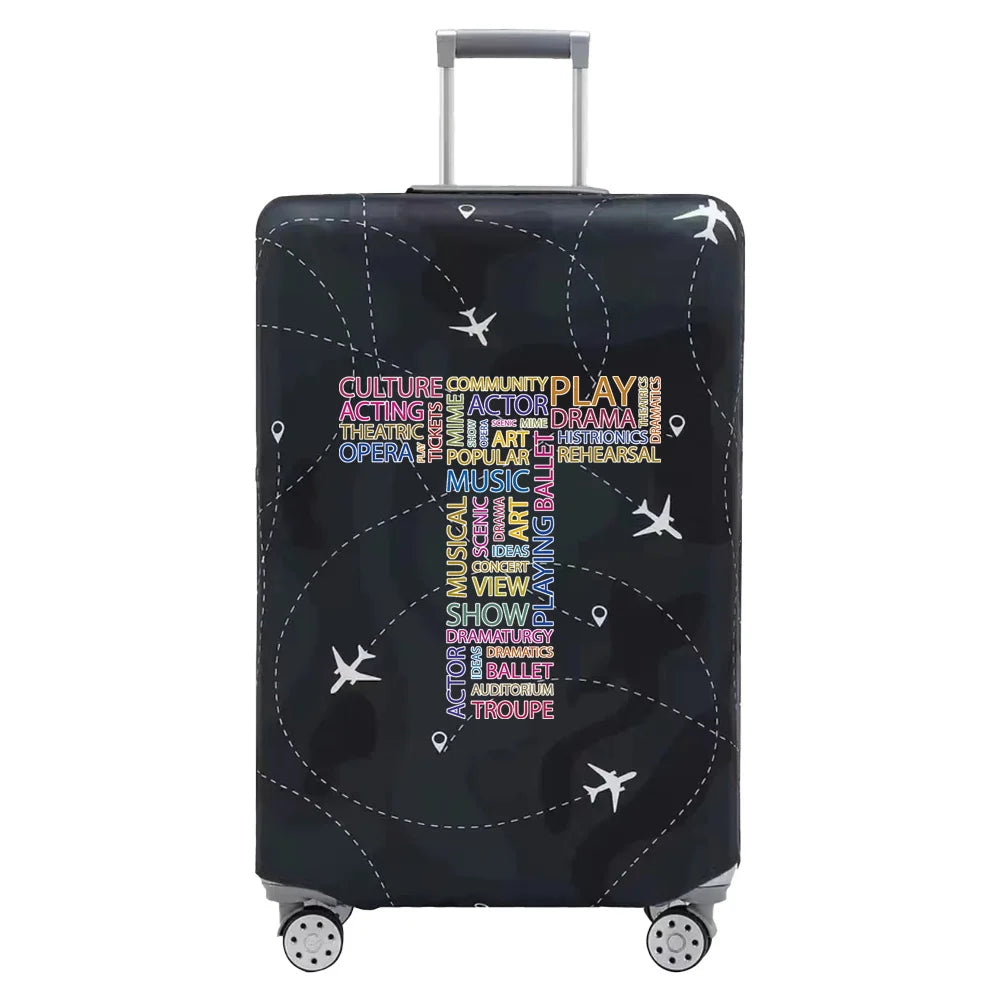 Stretch Fabric Luggage Cover for Suitcases (18-32 Inch)
