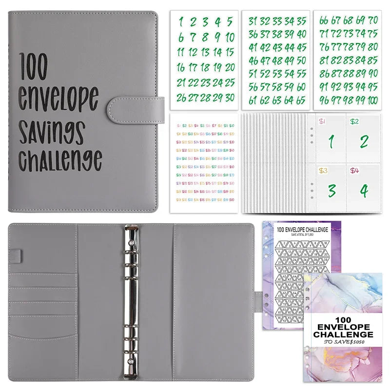 100-Day Savings Challenge Binder