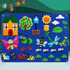Farmtiere Filz-Story Board Wanddeko