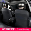 Cartoon Big-Eyed Car Headrest Cover Set (2 Pack)