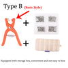 Metal Snap Fastener Kit with Hand Press Pliers & Storage Box
