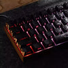 Carbon Fiber Textured Side-Printed Keycaps (CHERRY Profile)