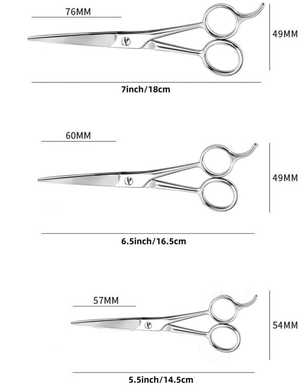 Professional Stainless Steel Hair Cutting Scissors