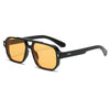 Retro Double-Bridge Square Sunglasses