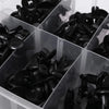 Mixed Size Plastic Retainer Clips for Auto Trim, Bumper, and Door Panels