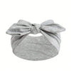 Bandeau Large Bohème avec Nœud et Oreilles de Lapin