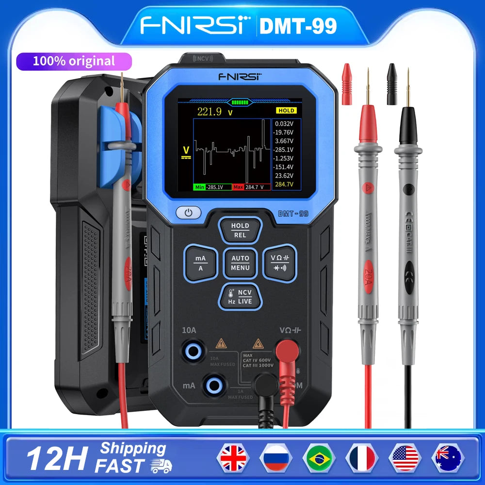 Professional Digital Multimeter with True RMS & Auto Range