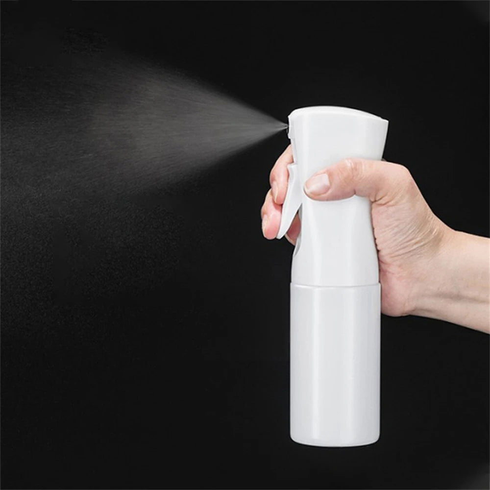 High-Pressure Continuous Mist Spray Bottle for Hair, Plants & Cleaning