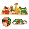 Wooden Alphabet Puzzle Board for Toddlers