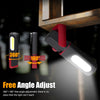 Rechargeable COB Work Light with Magnetic Base and Hanging Hook