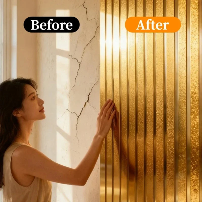 Modern 3D Stripe Peel & Stick Wallpaper