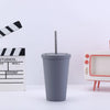 Personalized 16oz Matte Acrylic Tumbler with Lid and Straw