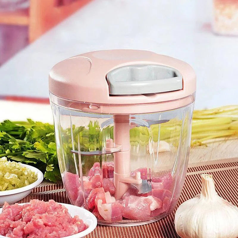 Manual Garlic Chopper & Vegetable Mincer
