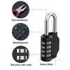Resettable 4-Digit Combination Padlock
