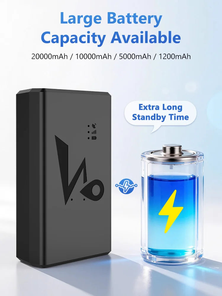 4G GPS Vehicle Tracker with Long Battery Life and Geo-Fence Alerts