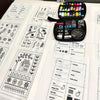 Complete Embroidery Stitch Book Kit with 106 Patterns