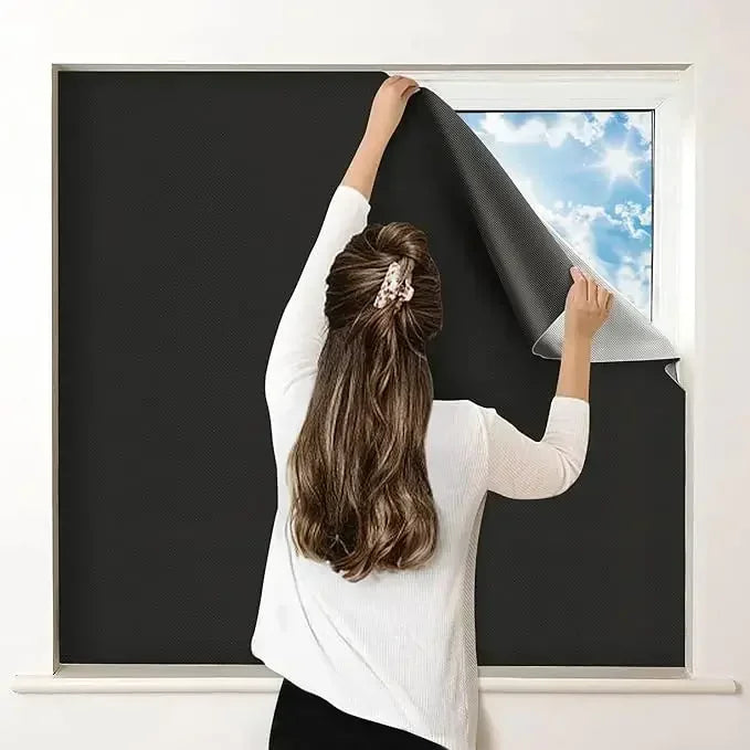 Portable Blackout Curtains with Easy-Cut Design for Any Window