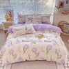 Brushed Polyester Duvet Cover with Matching Pillowcases
