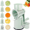 5-in-1 Manual Rotary Cheese Grater & Vegetable Shredder
