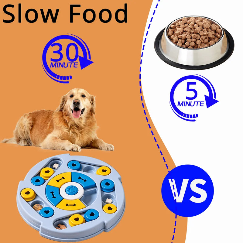 Interactive Dog Puzzle Toy for Slow Feeding & Mental Stimulation