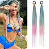 Long Straight Ombre Ponytail Extension