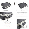 Travel Packing Cubes Set with Compression Zippers
