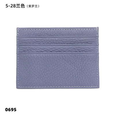 Genuine Leather Credit Card Holder – Slim ID & Card Case